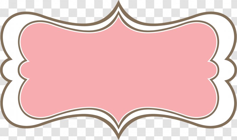 Page Layout Tag Label - Flower - Lace Frame Transparent PNG