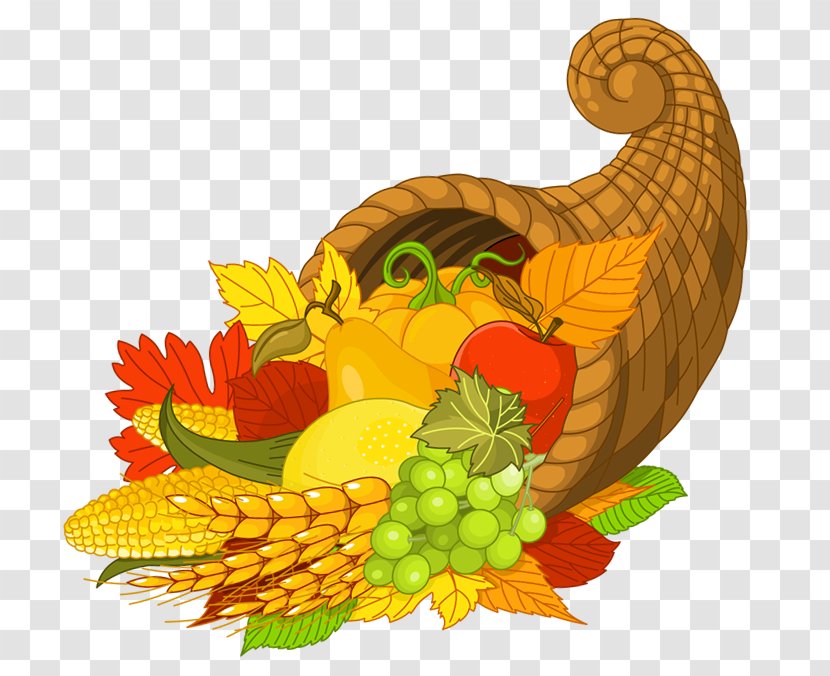 Cornucopia Royalty-free Clip Art - Leaf - Free Pictures Of Thanksgiving Transparent PNG