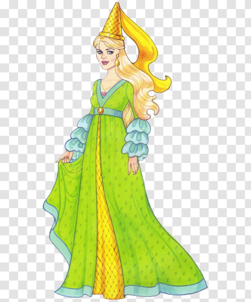 Princess Leonora Paper Doll Toy - Costume Transparent PNG