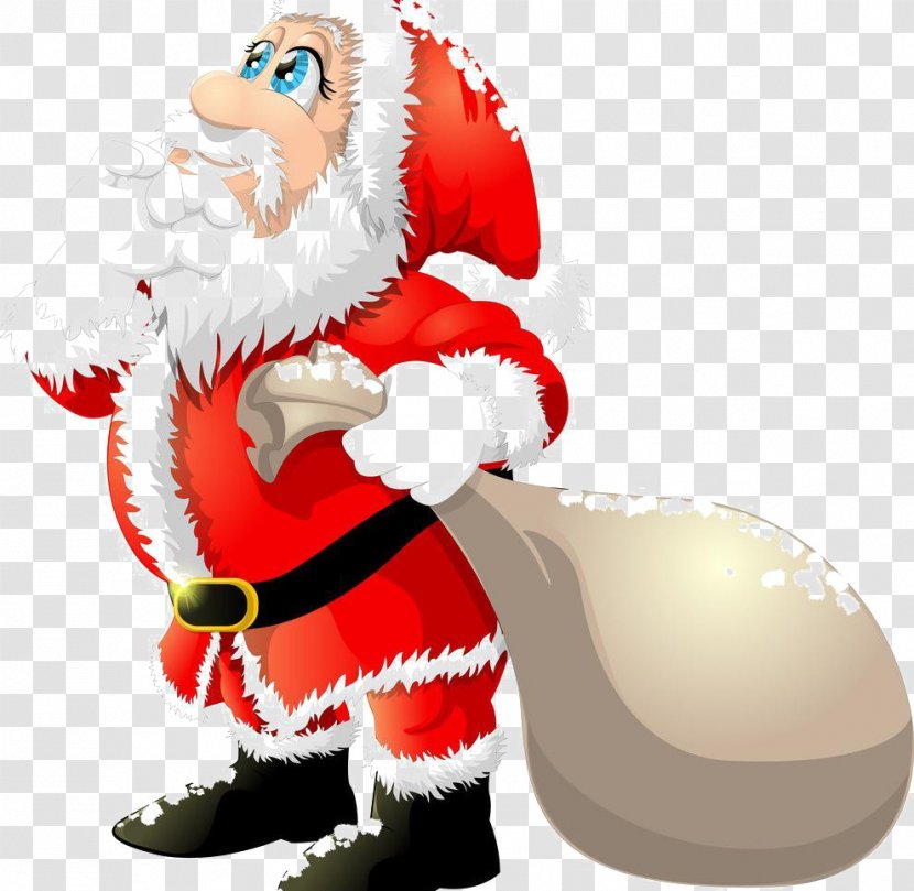 Santa Claus Christmas Clip Art Transparent PNG