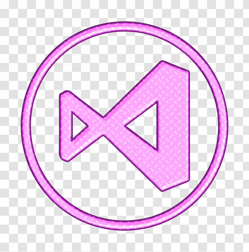 Microsoft Icon Visualstudio Webdevelop - Symbol Magenta Transparent PNG