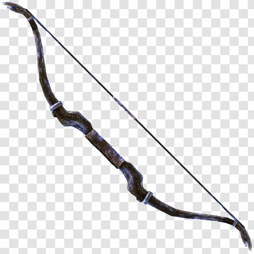 The Elder Scrolls V: Skyrim Oblivion II: Daggerfall Bow And Arrow - V - Fear Transparent PNG