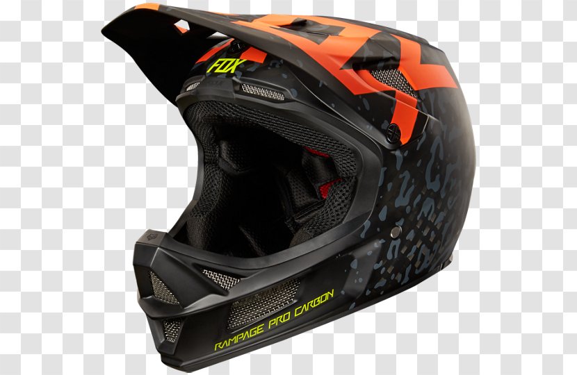 Fox Racing Red Motorcycle Helmets - Bicycle Clothing Transparent PNG