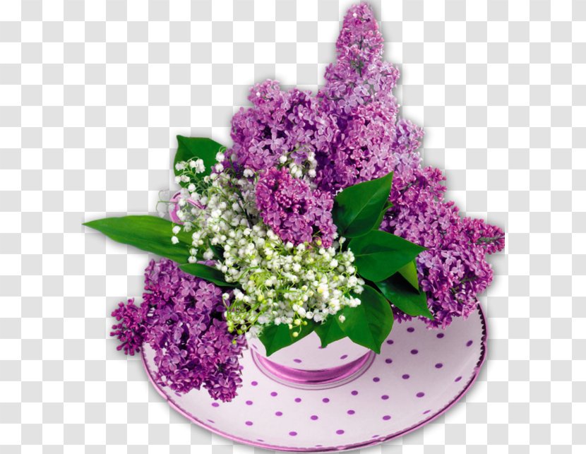Common Lilac Flower Lily Of The Valley Lilium - Arrangements Transparent PNG