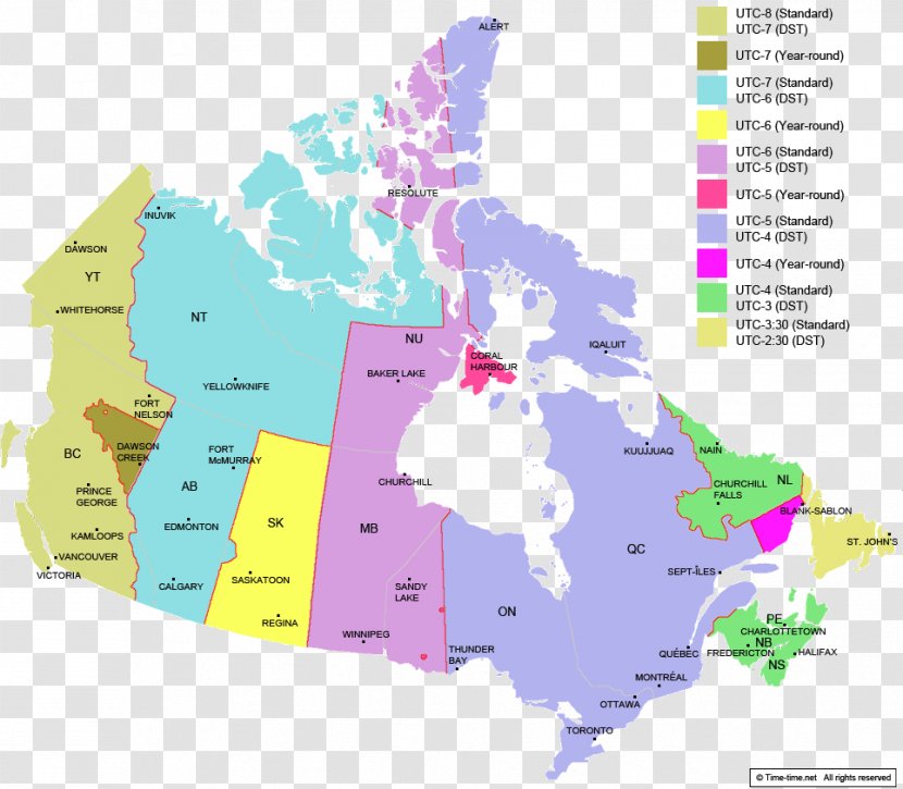 United States Pacific Time Zone Canada Map - Diagram Transparent PNG