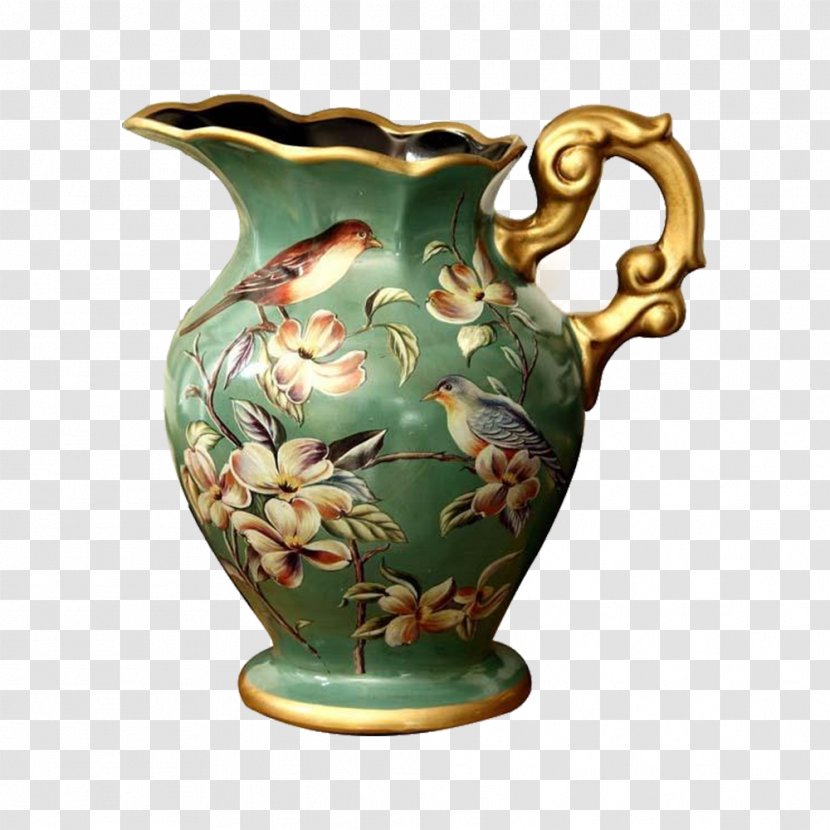 Vase Ceramic Decorative Arts - Drinkware - H Transparent PNG