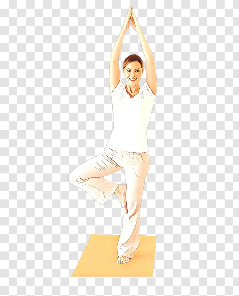 Yoga Cartoon - Shoulder - Thumb Neck Transparent PNG