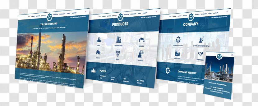 WordPress Petroleum Brand Web Design - Corporate Identity - Platform Transparent PNG