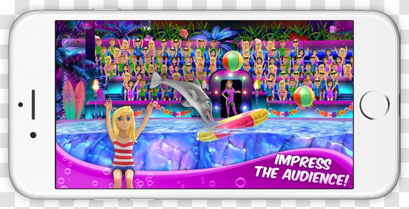 My Dolphin Show Android City Game Spil Games - Violet Transparent PNG