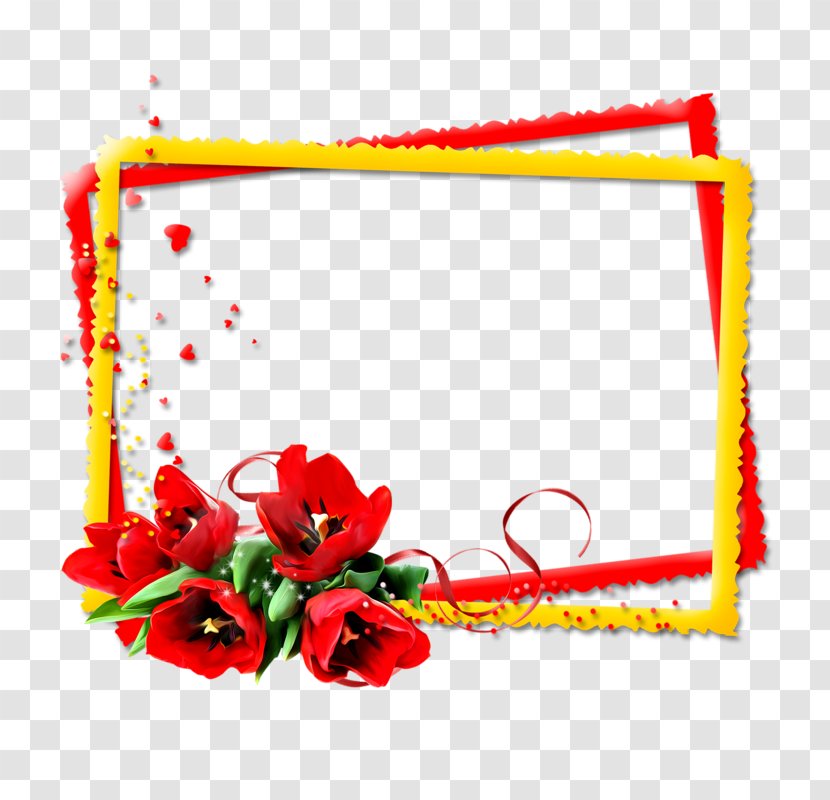 Picture Frames Flower Floral Design Clip Art - Cut Flowers Transparent PNG