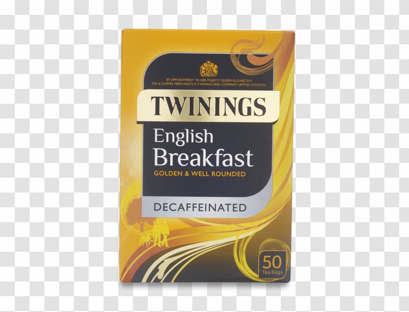 Earl Grey Tea Bag Twinings Decaffeination - English Breakfast Transparent PNG