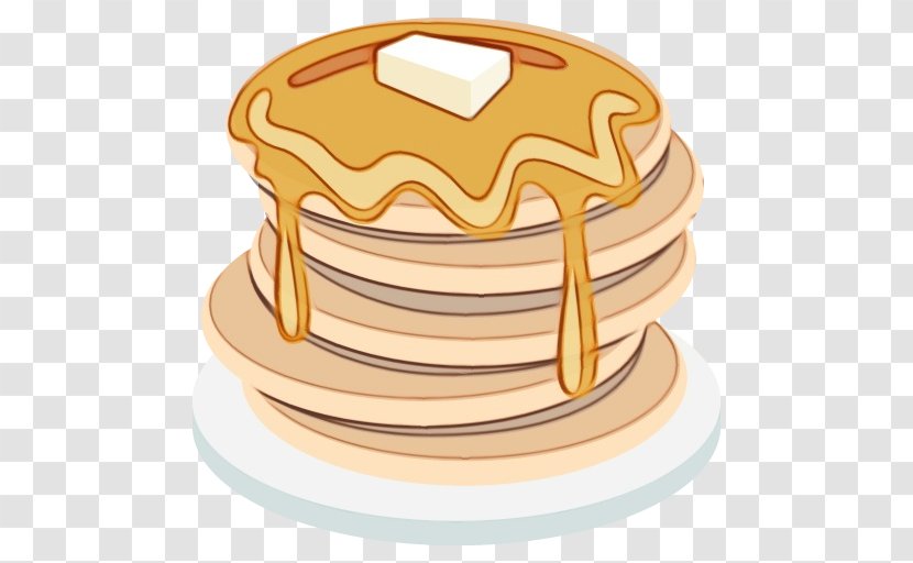 Clip Art Pancake Fast Food Breakfast Dish - Baked Goods Transparent PNG