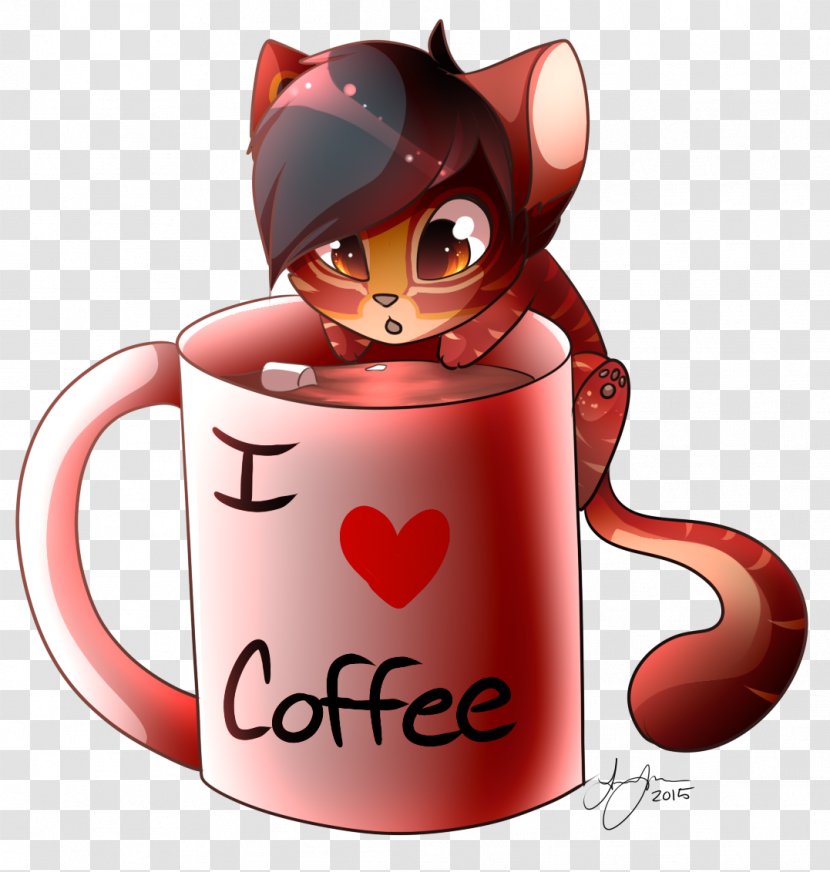 Kitten Coffee Cup Mug Whiskers - Carnivoran - Hot Coco Transparent PNG