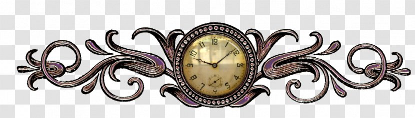 Steampunk Hobby Clock Clip Art - Fashion Accessories Transparent PNG