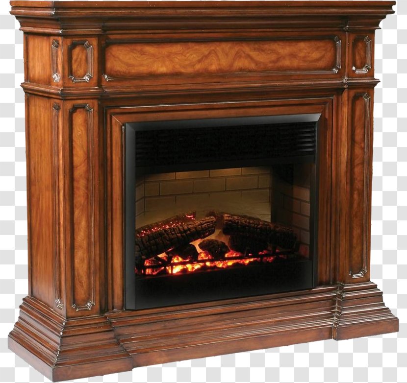Electric Fireplace Insert Mantel Heating - Stove Transparent PNG