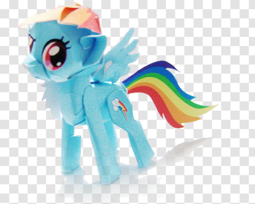 Rainbow Dash My Little Pony Paper Applejack - Toys Transparent PNG