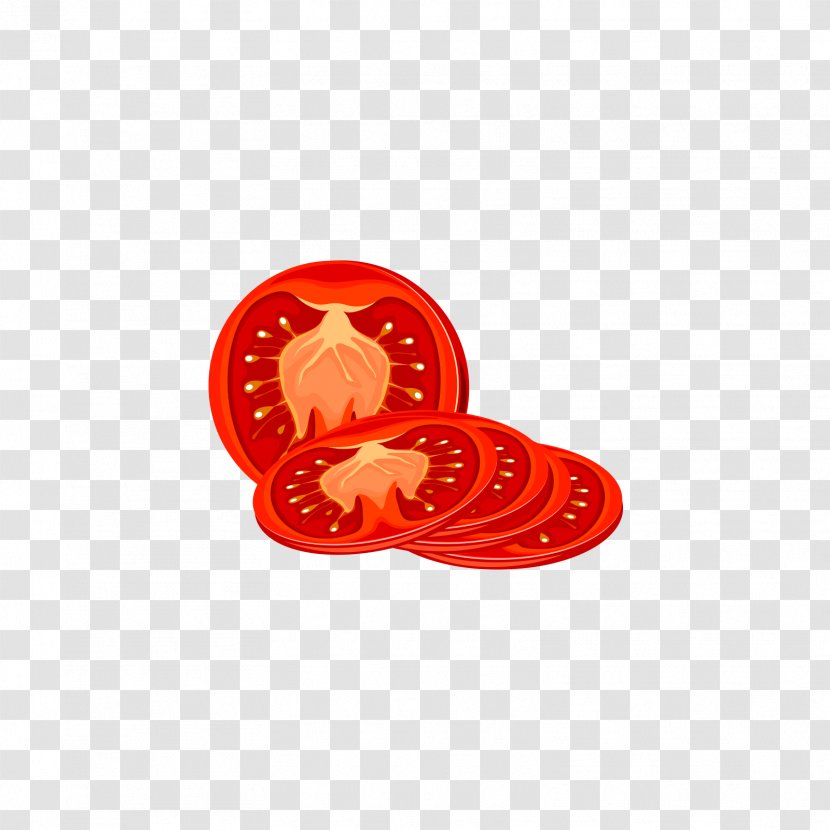 Tomato Euclidean Vector Computer File - Tree - Cut Tomatoes Transparent PNG