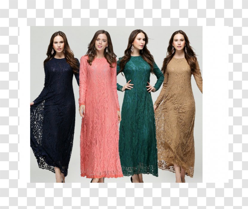 Robe Clothing Dress Abaya Muslim - Watercolor Transparent PNG