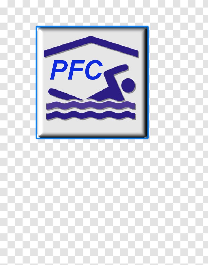 Logo Swimming Pool Brand Line Font - Signage Transparent PNG