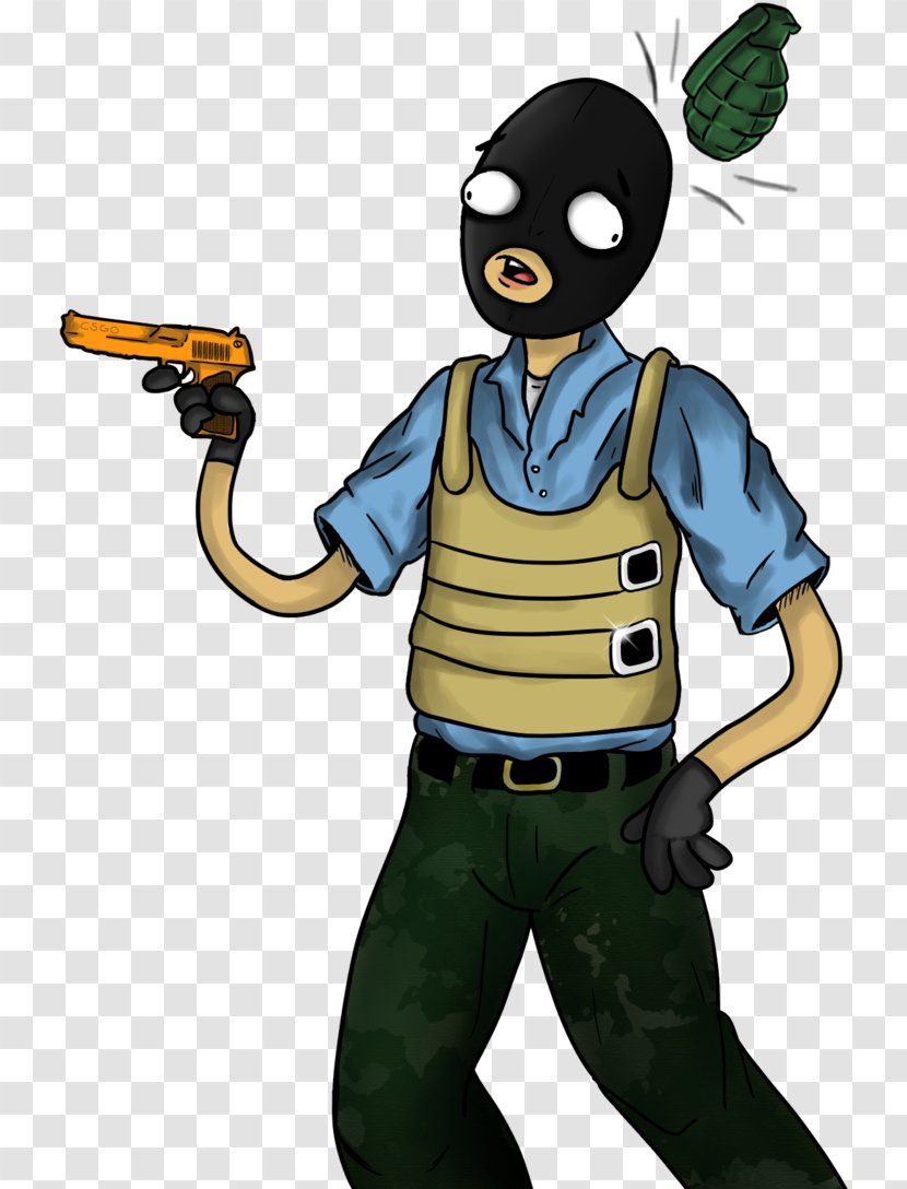 Counterstrike Global Offensive Cartoon - Video Games - Animation Costume Transparent PNG