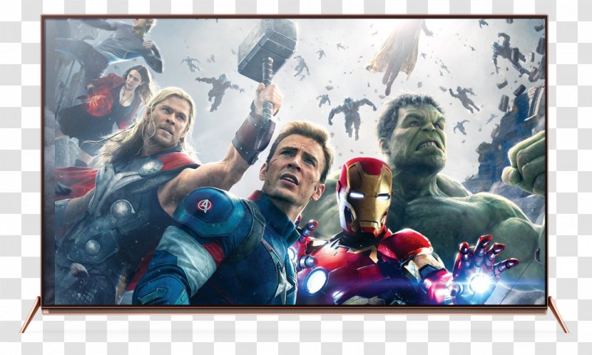 Ultron Hulk Vision Black Widow Captain America - Avengers Infinity War Transparent PNG