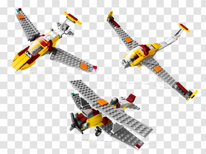Airplane The Lego Group Minifigure Toy - Aircraft - Brick Transparent PNG
