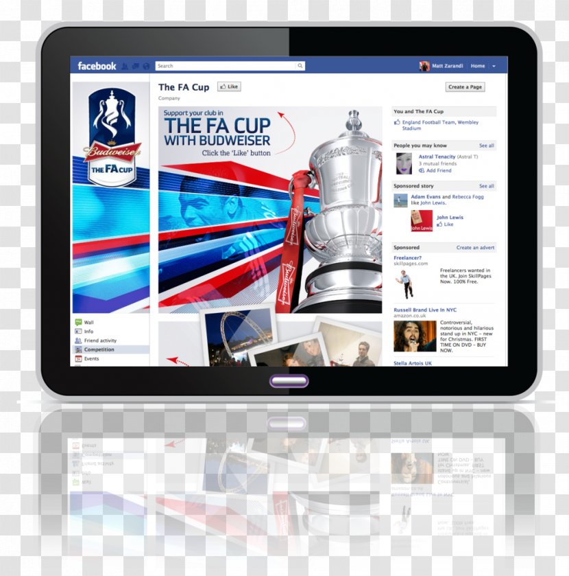 Web Page Digital Journalism Service Display Advertising - Brand Budweiser Transparent PNG