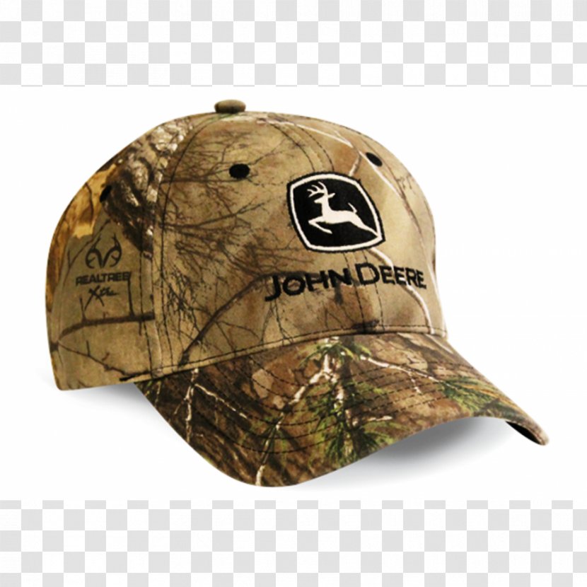 John Deere Baseball Cap Hat Camouflage - Buff - Caps Transparent PNG