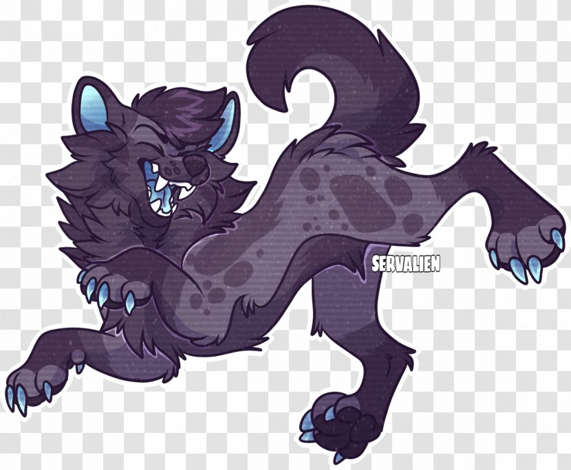Canidae Dog Cartoon Werewolf - Tail Transparent PNG