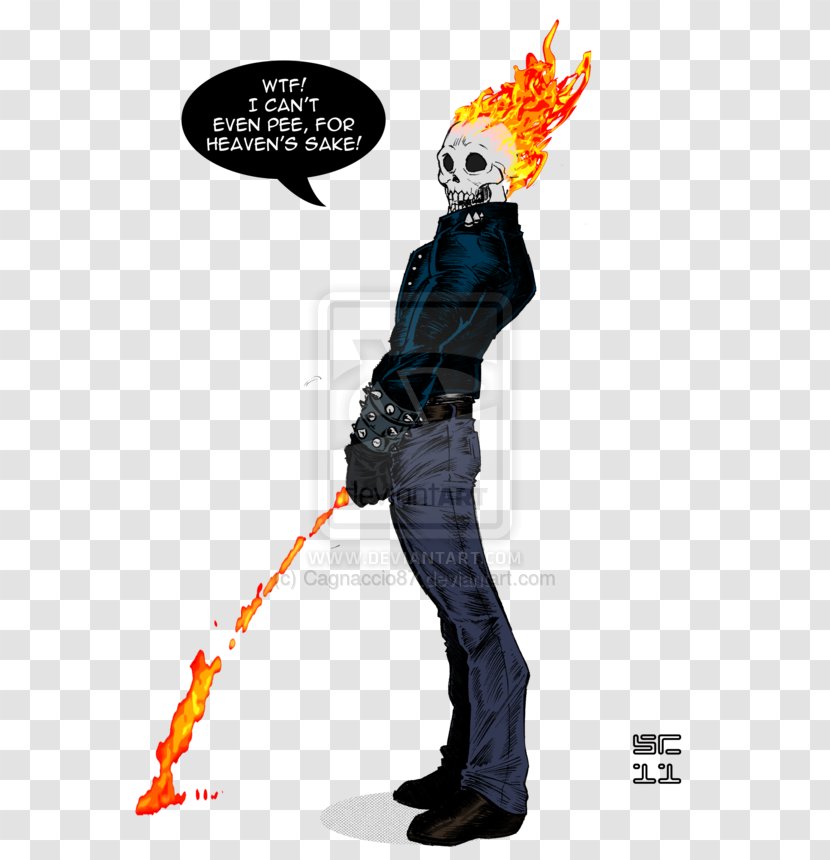 Ghost Rider (Johnny Blaze) YouTube Drawing Film - Youtube Transparent PNG