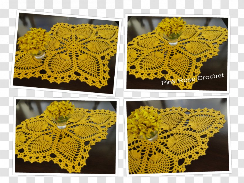 Doily Crochet Needlework Textile Transparent PNG