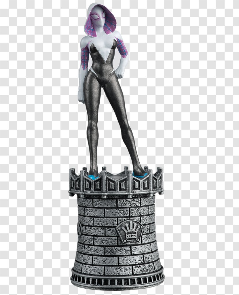 Spider-Man Spider-Woman Chess Queen Venom - Figurine - Agent Carnage Comics Transparent PNG
