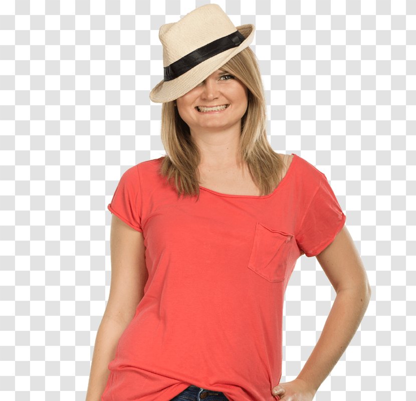 Fedora T-shirt Sun Hat Cap Shoulder Transparent PNG