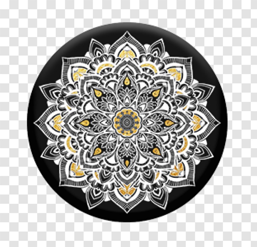 PopSockets Grip Stand Mobile Phones Phone Accessories Lace - Handheld Devices - Mandala Transparent PNG