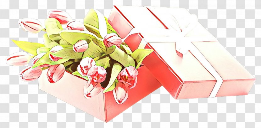 Pink Flower Plant Present Petal - Tulip - Confectionery Wedding Favors Transparent PNG