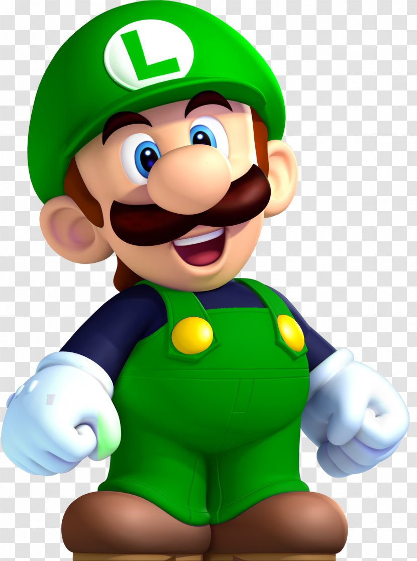New Super Luigi U Mario Bros. & Luigi: Superstar Saga - Toy Transparent PNG