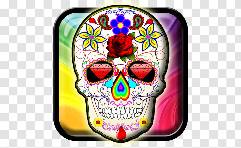 La Calavera Catrina Mexican Cuisine Day Of The Dead Skull - Bone Transparent PNG
