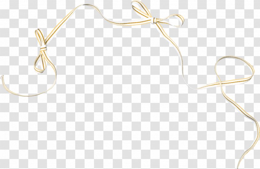 Paper Brand Pattern - Metal Bow,Gold Line Transparent PNG