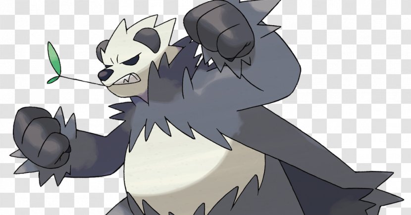 Pokémon X And Y Pancham Evolution Types - Silhouette - Pokémon Transparent PNG