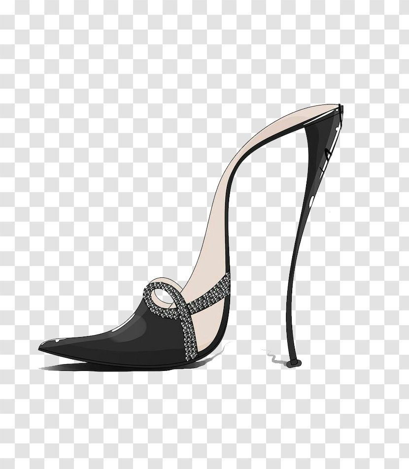 Shoe Designer - Elegance - Black Shoes Transparent PNG
