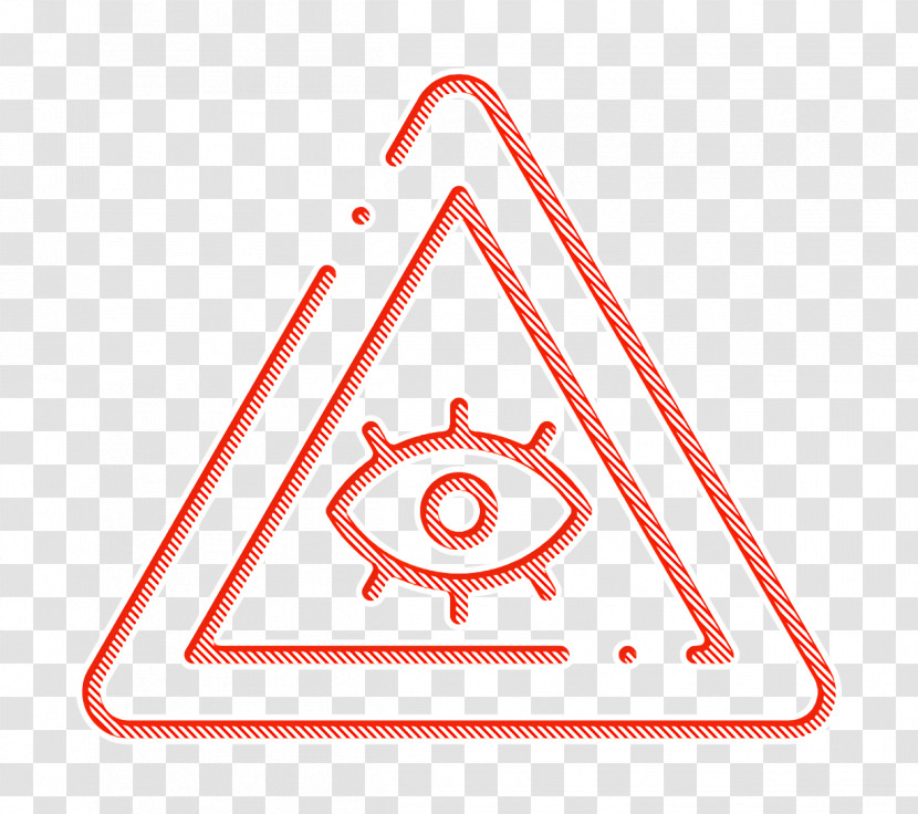 Esoteric Icon Triangle Icon Illuminati Icon Transparent PNG