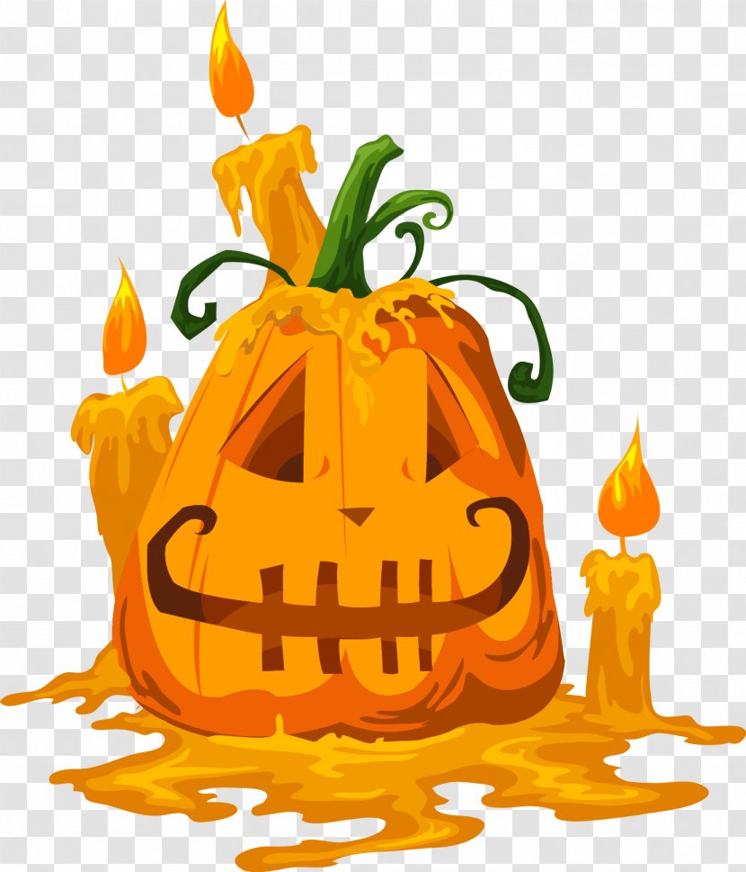Jack-o-lantern Pumpkin Calabaza Halloween - Lantern Transparent PNG