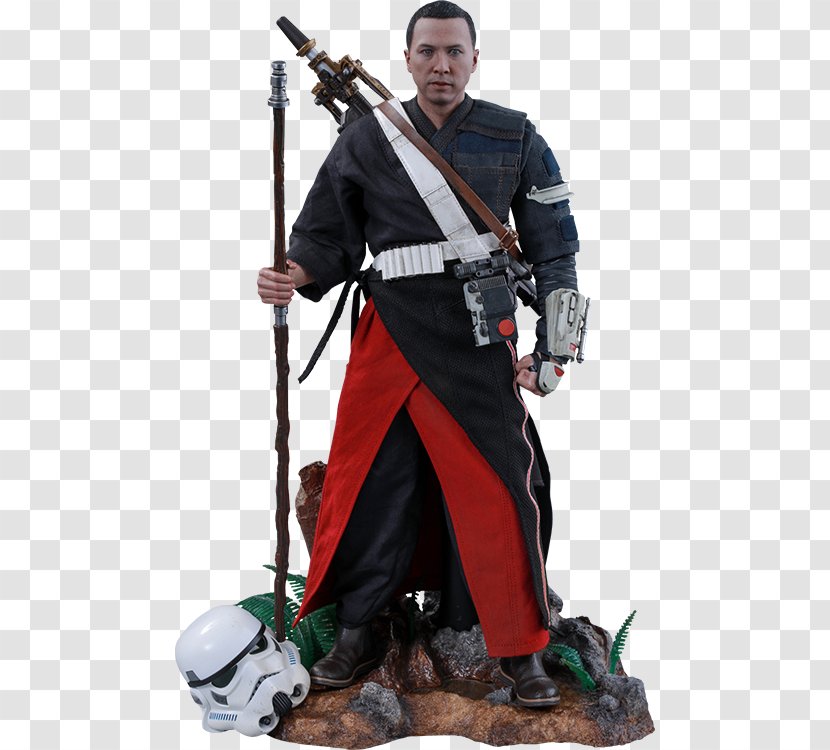 Donnie Yen Rogue One Chirrut Imwe Stormtrooper Baze Malbus - Star Wars - Hot Toys Limited Transparent PNG