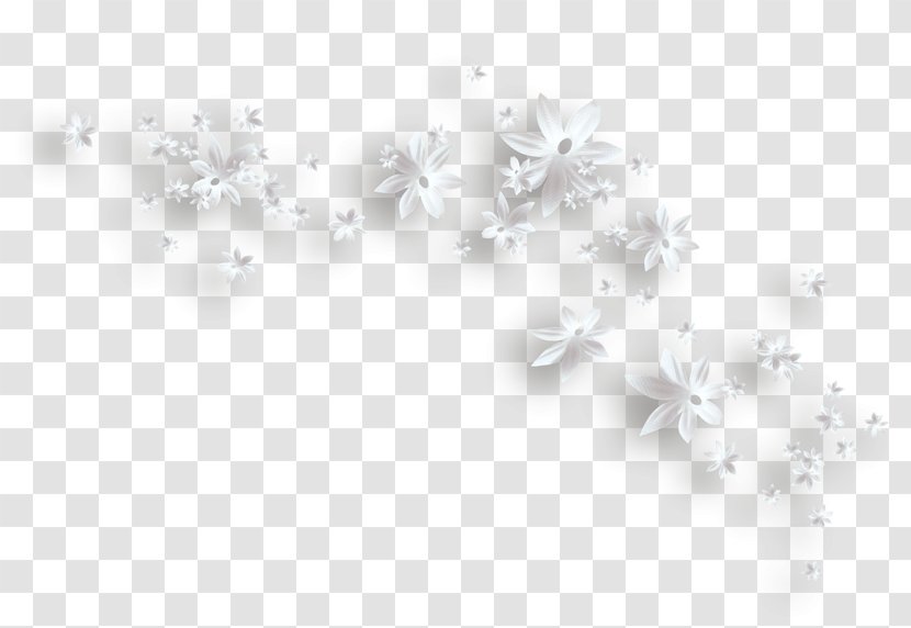 Flower White Clip Art - Cloud Transparent PNG