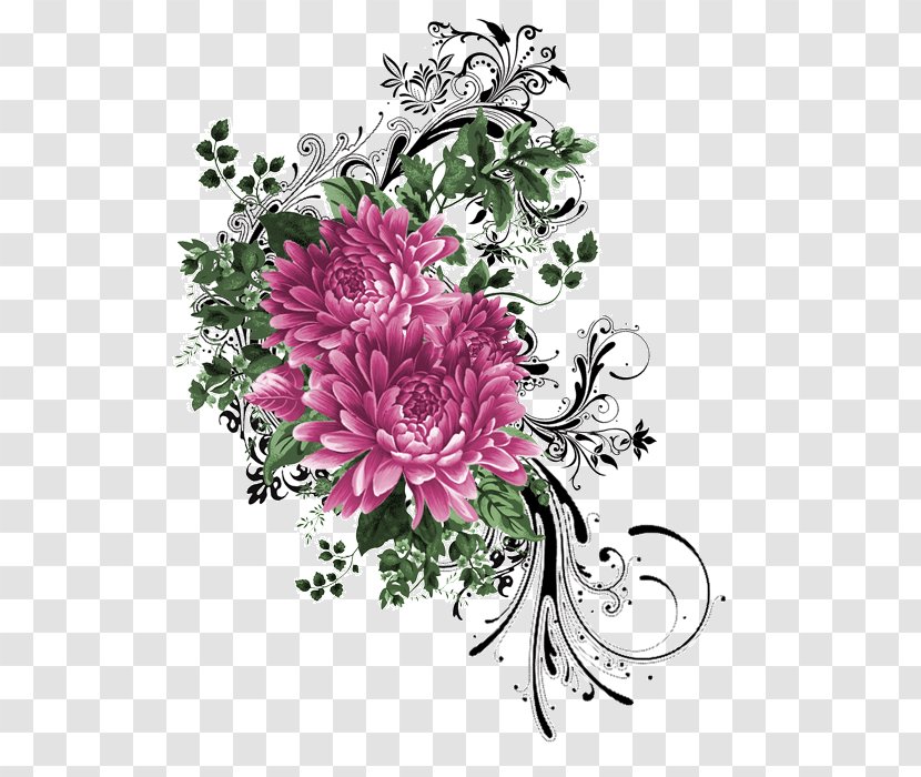 Flower Pattern - Cut Flowers - Watercolor Hand-painted Transparent PNG