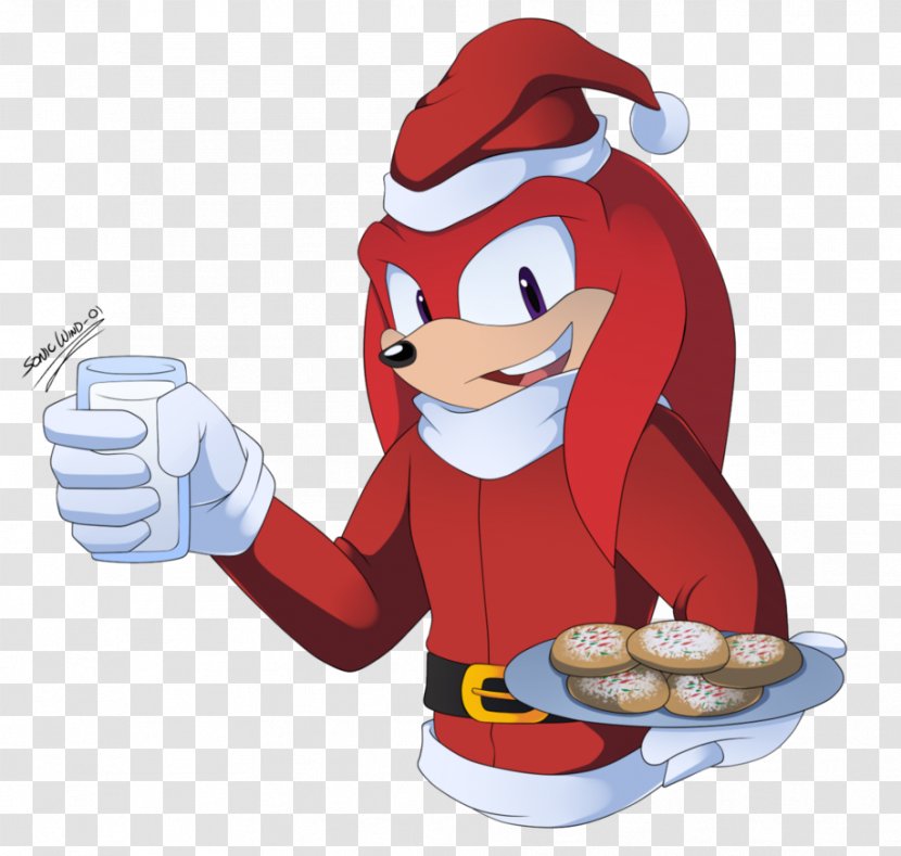 Sonic The Hedgehog Knuckles Echidna 3 & - Christmas Ornament Transparent PNG