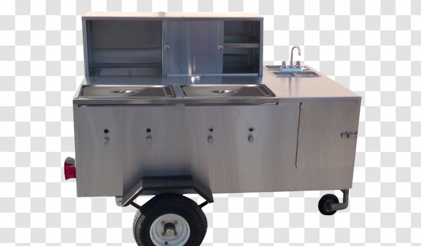 Food Truck Catering Kitchen Trailer - Hot Dog Stand Transparent PNG