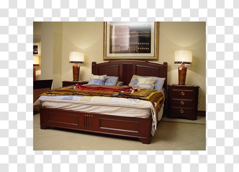 Bed Frame Table Bedroom Mattress Furniture - Wood Transparent PNG