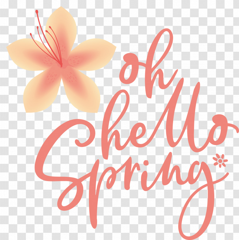 Oh Hello Spring Hello Spring Spring Transparent PNG