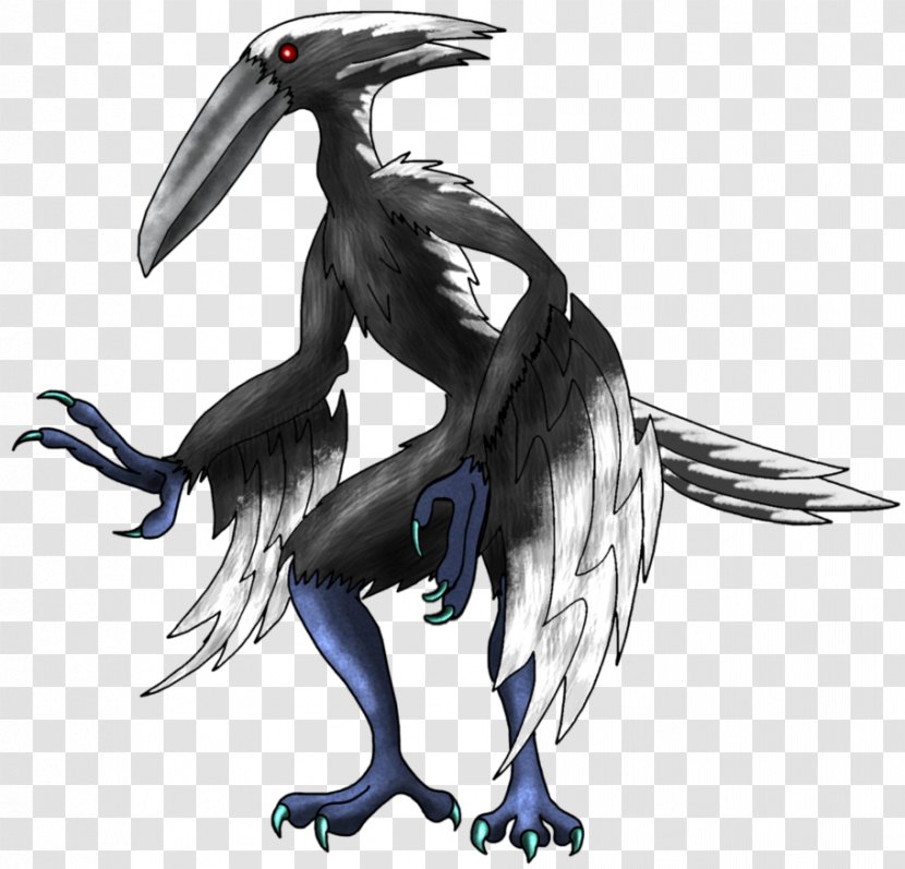 Lightning Bird Vampire Beak - Thunderbird Mythology Transparent PNG